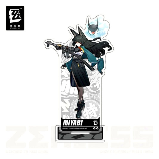 Hoshimi Miyabi Standing Art Series Acrylic Stand Hollow Special Operations Section 6 Zenless Zone Zero [USED]
