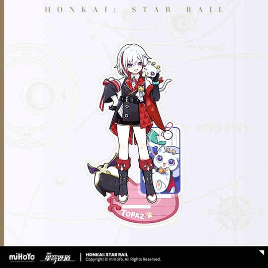 Topaz Honkai: Star Rail Chibi Neko Series Acrylic Stand [USED]