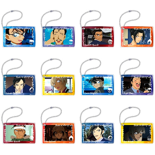 Set of 12 Detective Conan Acrylic Keychain Collection [USED]