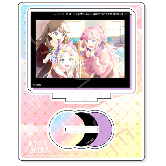 Megumi Fujishima & Rurino Osawa & Hime Anyoji NG. Vol. 6 Acrylic Stand Love Live! Hasunosora Girls' High School Idol Club [USED]