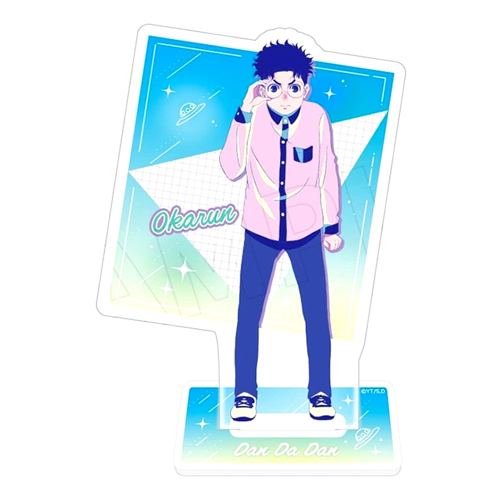 Dandadan Okarun Ken Takakura RETRO POP STYLE Acrylic Stand Ver. B [USED]