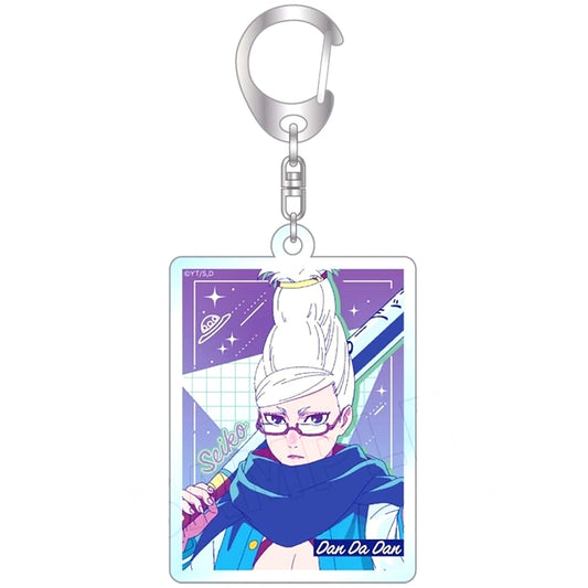 Dandadan Seiko Ayase Retro Pop Style Trading Acrylic Keychain [USED]