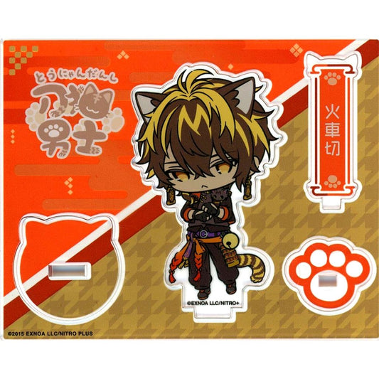 Kashagiri Touken Ranbu ONLINE Touneko Danshi x Gratte animate cafe Acrylic Stand [USED]
