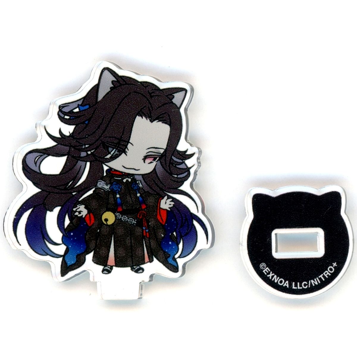 Shichiseiken Touken Ranbu ONLINE Touneko Danshi x Gratte animate cafe Mini Acrylic Stand Collection 11th Wave [USED]