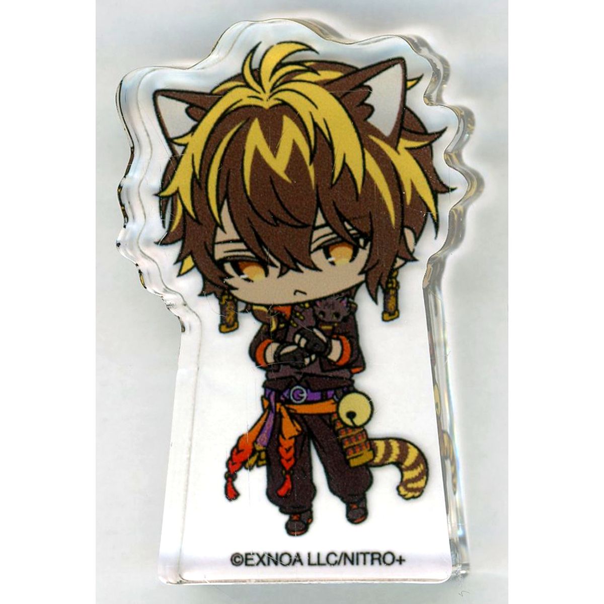 Kashagiri Touken Ranbu ONLINE Touneko Danshi Gratte animate cafe 11th Acrylic Block Collection [USED]