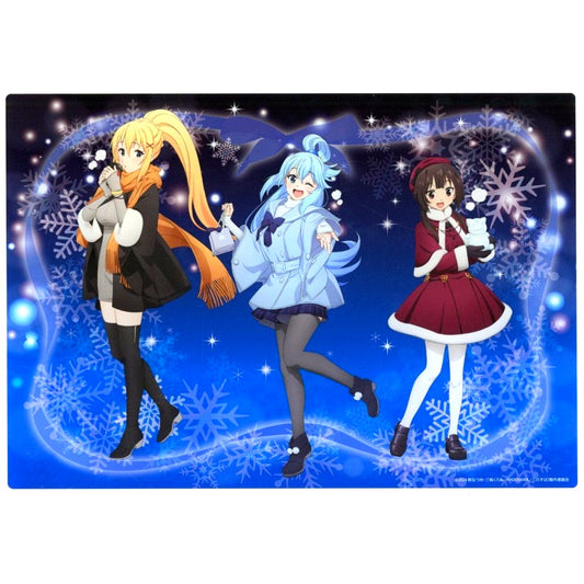 Group A5 Acrylic Art Board Winter Wear Ver. KonoSuba: God's Blessing on this Wonderful World! 3 [USED]
