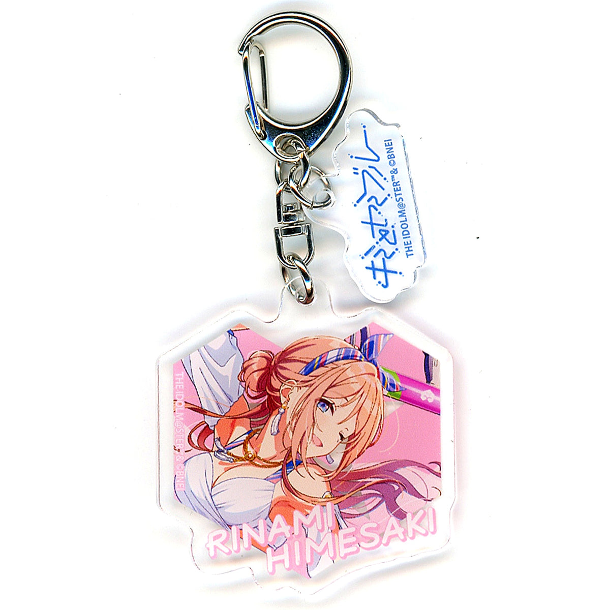 Rinami Himezaki Gakuen Idolmaster Acrylic Keychain with Parts 01 Summer 2024 Ver. [USED]