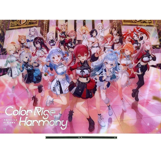 VTuber Hololive Stage2 Key Visual Acrylic Panel hololive 6th Fes. Color Rise Harmony Exclusive Acrylic Stands [USED]