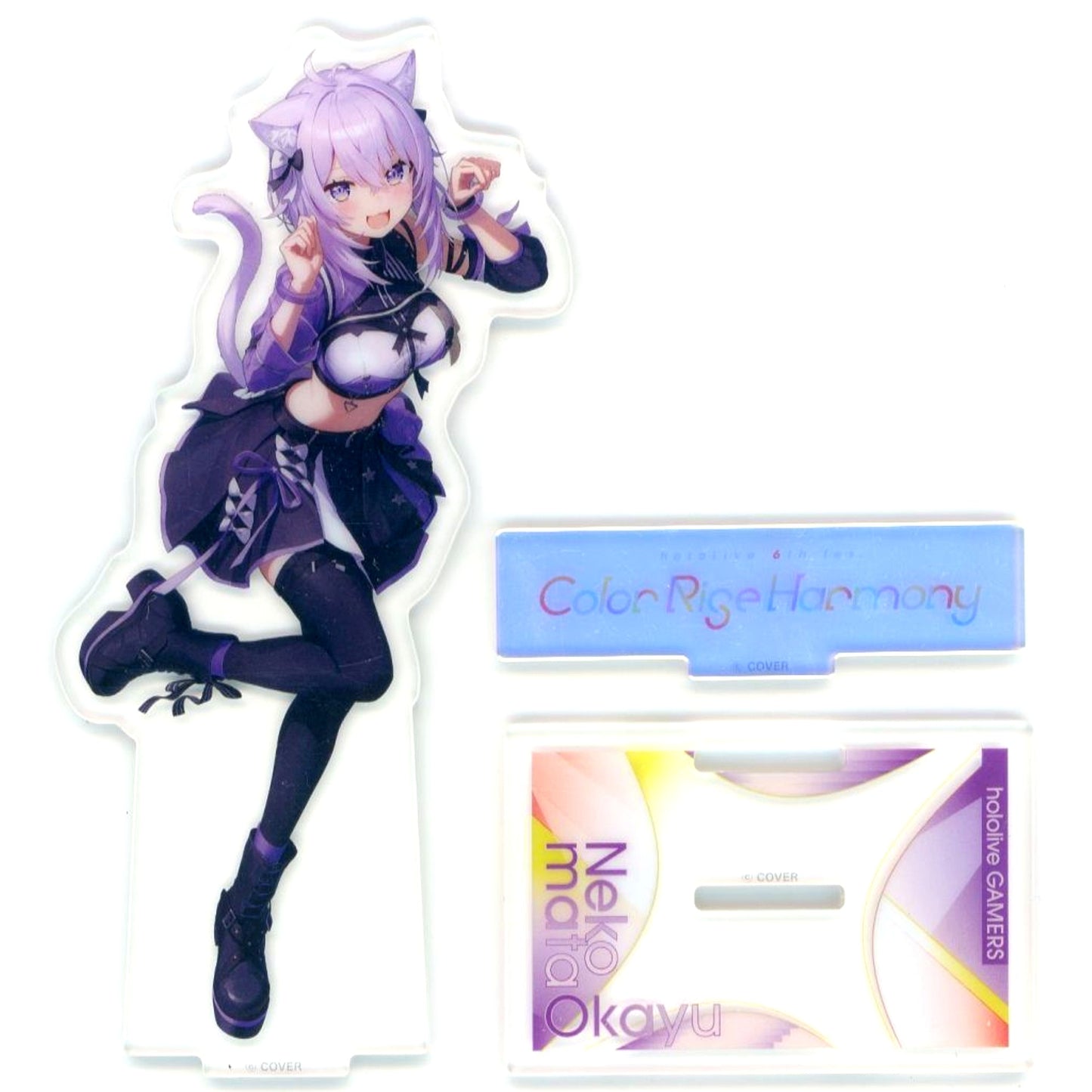 Nekomata Okayu Virtual YouTuber Hololive 6th fes. Color Rise Harmony Acrylic Stand [USED]
