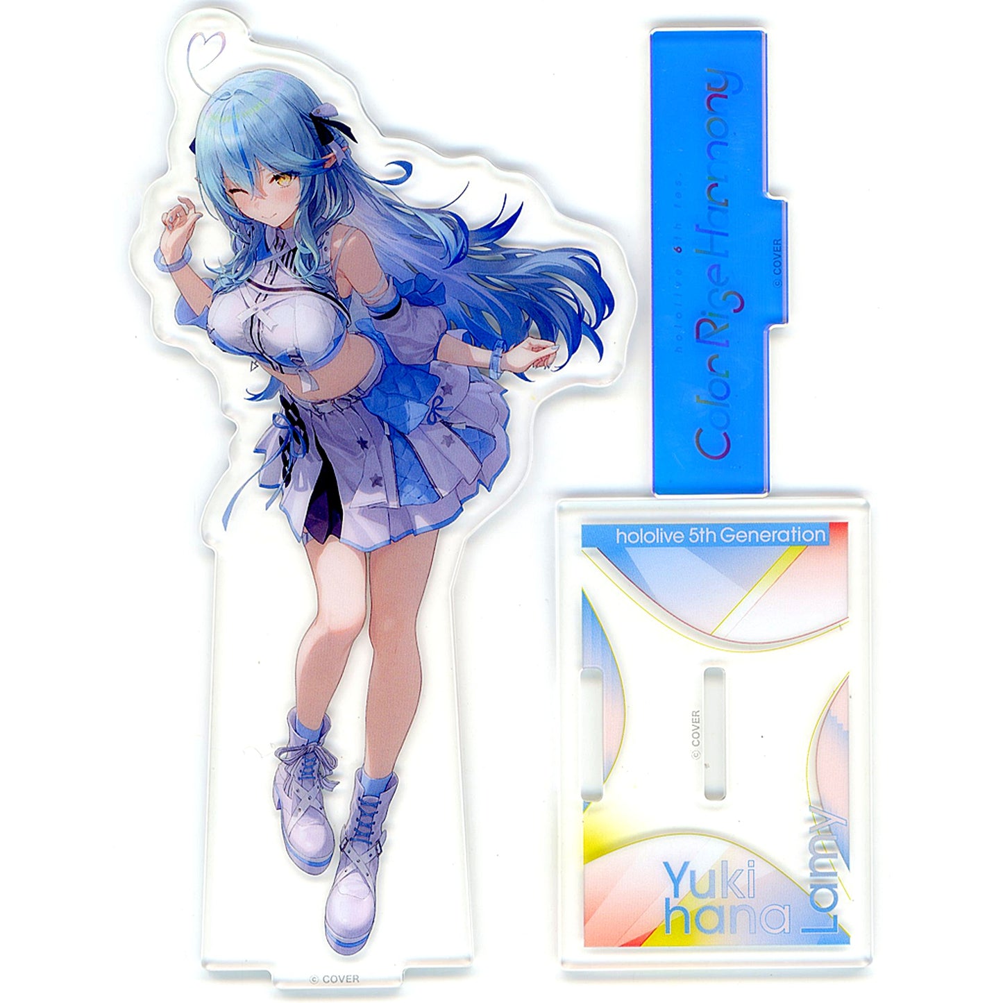 Yukihana Lamy Virtual YouTuber Hololive 6th fes. Color Rise Harmony Acrylic Stand [USED]