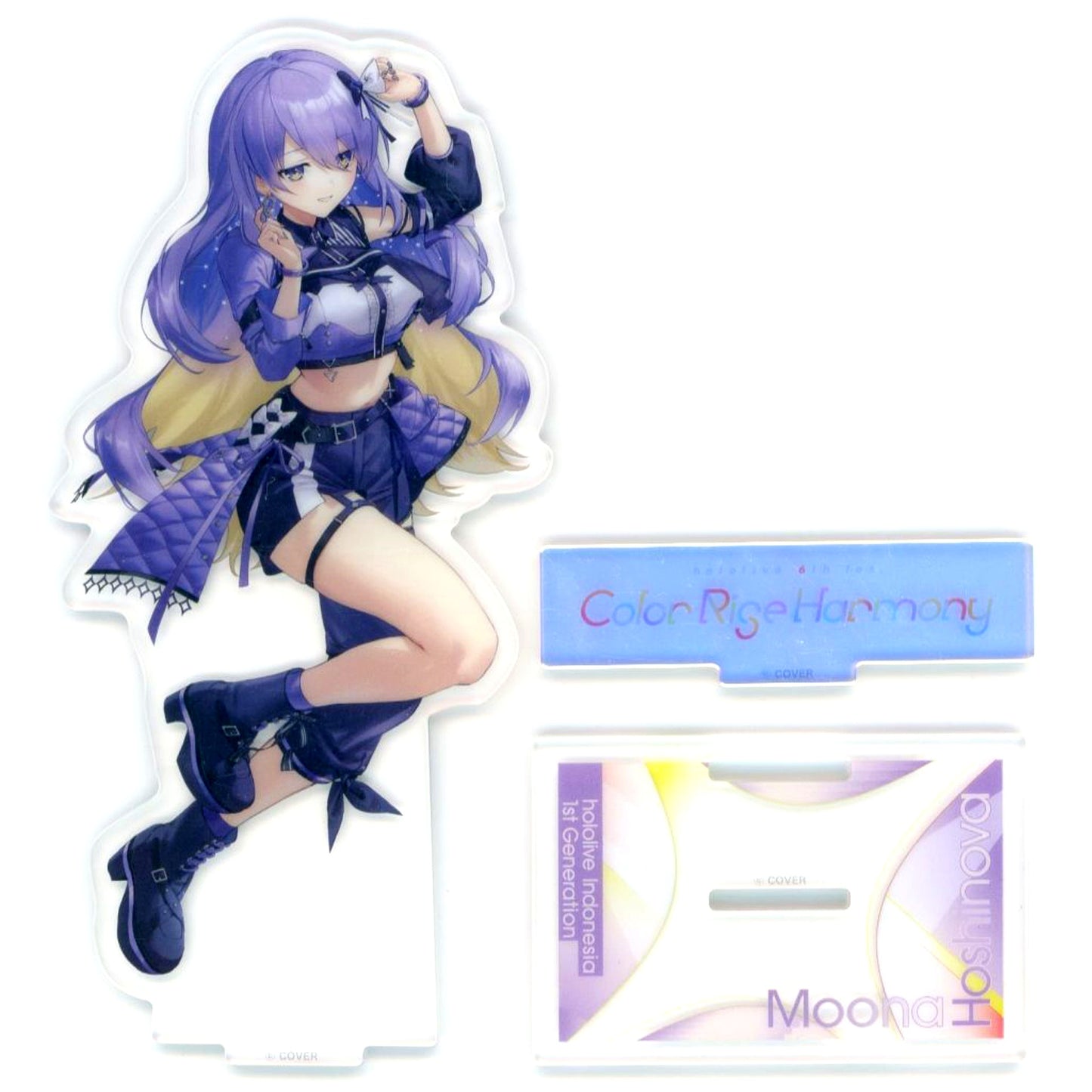 Moona Hoshinova Acrylic Stand Virtual YouTuber Hololive 6th Fes Color Rise Harmony [USED]