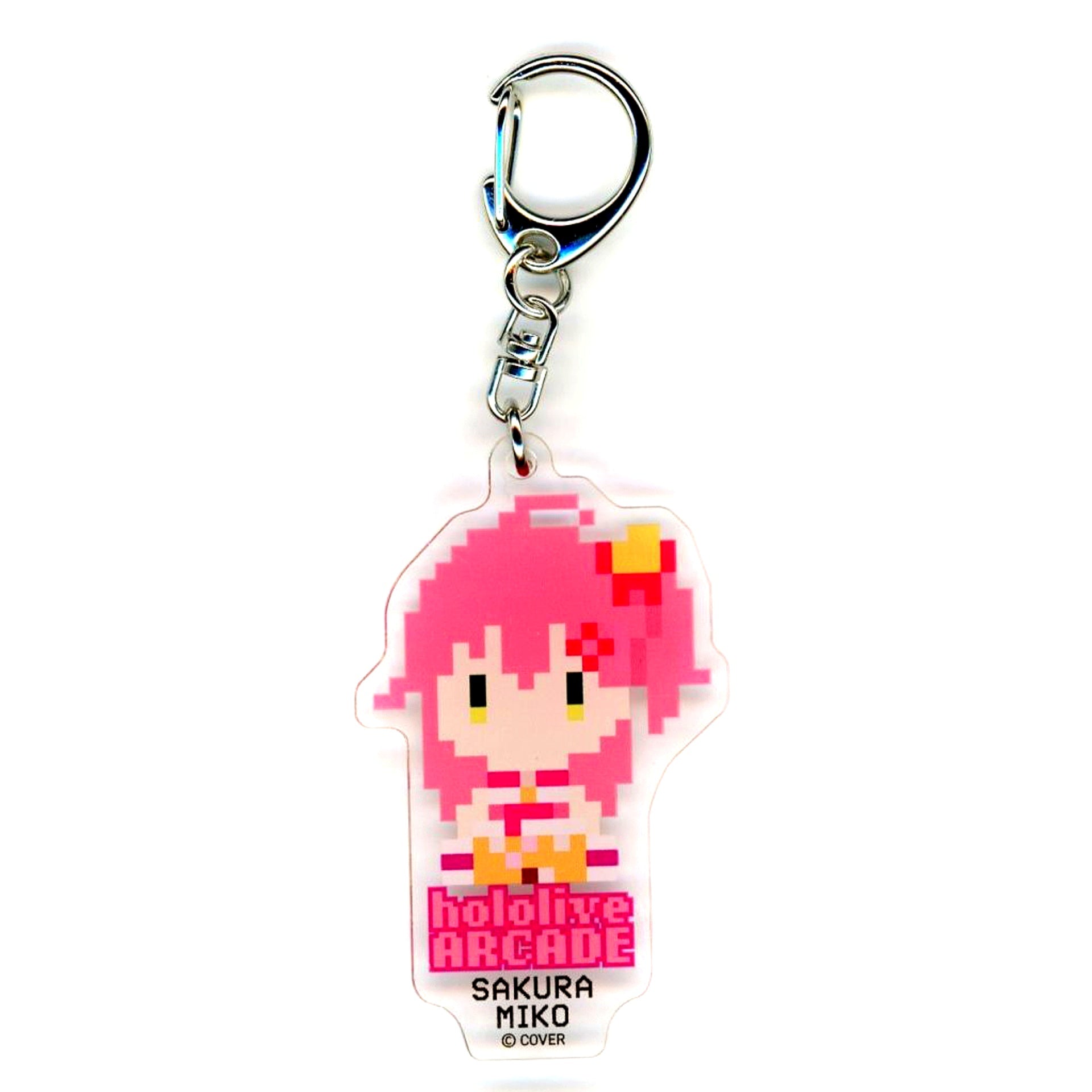 Sakura Miko Virtual YouTuber Hololive SUPER EXPO 2025 Random Pixel Character Keychain Gen 0 + Gen 1 [USED]