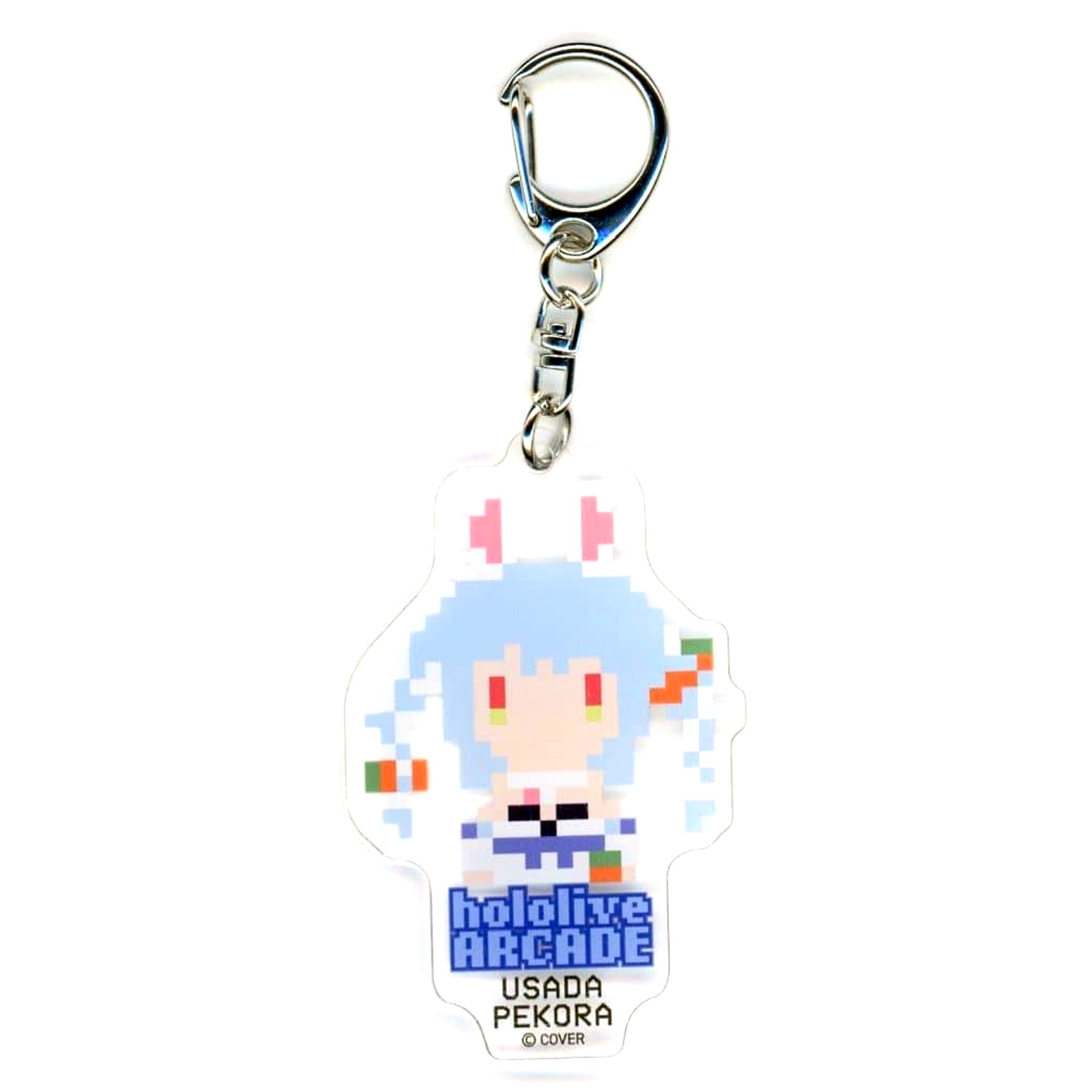 hololive Usada Pekora Random Pixel Character Keychain hololive SUPER EXPO 2025 2nd Gen plus Gamers plus 3rd Gen [USED]