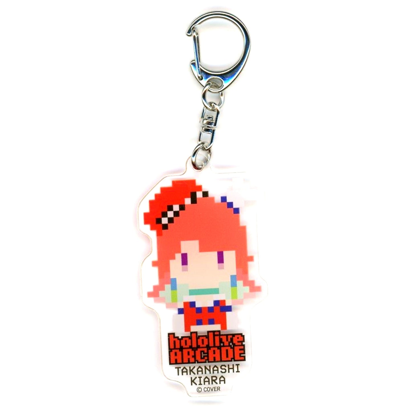 Takanashi Kiara Myth+Promise Hololive Random Pixel Character Keychain SUPER EXPO 2025 [USED]