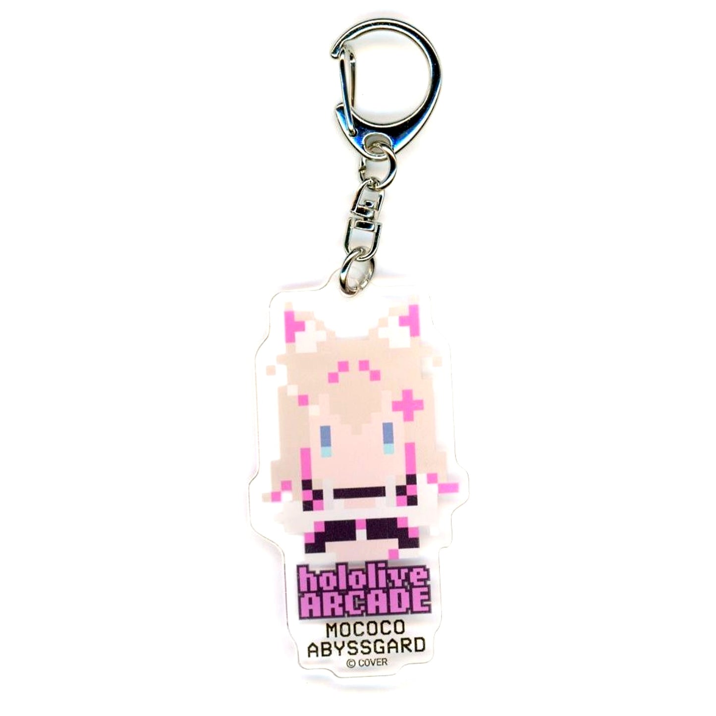 Mococo Abyssgard Advent+Justice Hololive Random Pixel Character Keychain SUPER EXPO 2025 [USED]