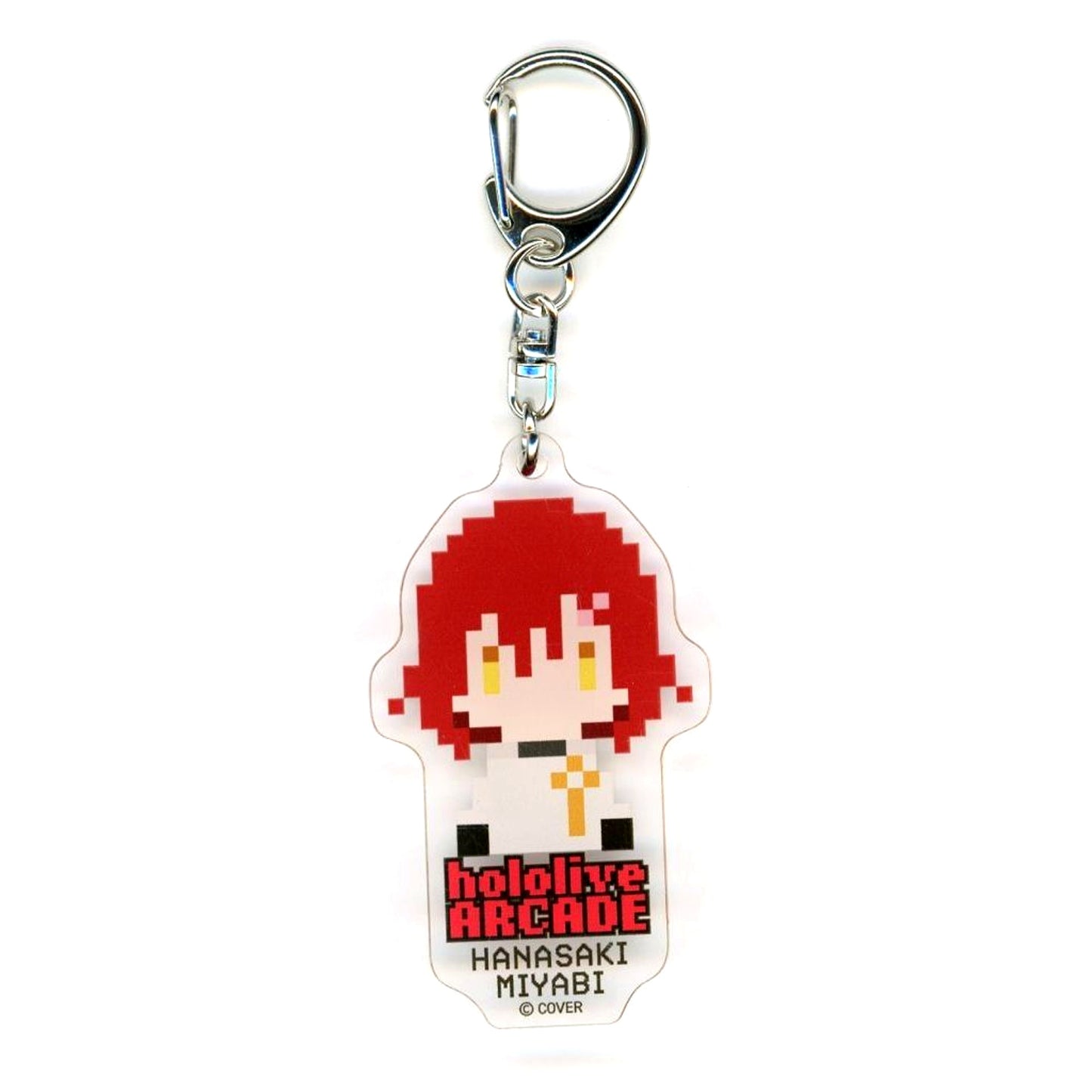 Hanasaki Miyabi Virtual YouTuber Hololive SUPER EXPO 2025 Random Pixel Character Keychain Holostars [USED]