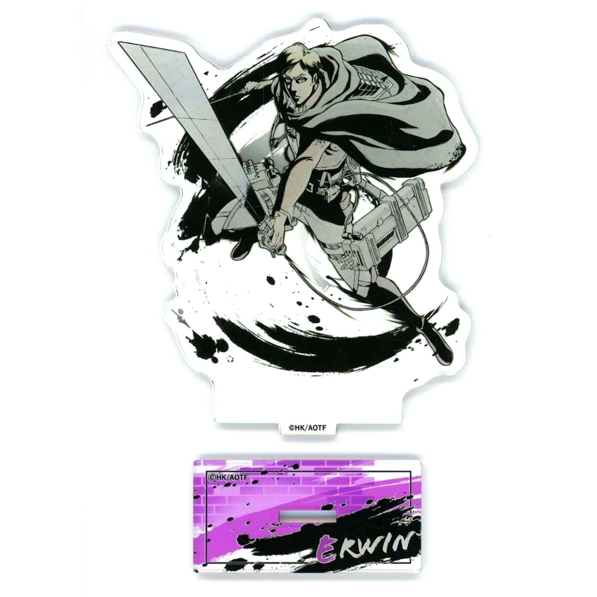 Erwin Smith Ink Painting Style Acrylic Stand Attack on Titan [USED]