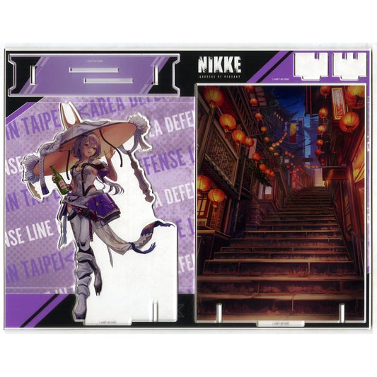 Goddess of Victory: Nikke Guren Diorama Acrylic Stand Pop-Up Area Defense Battle Extra Taipei Venue Exclusive Acrylic Item [USED]