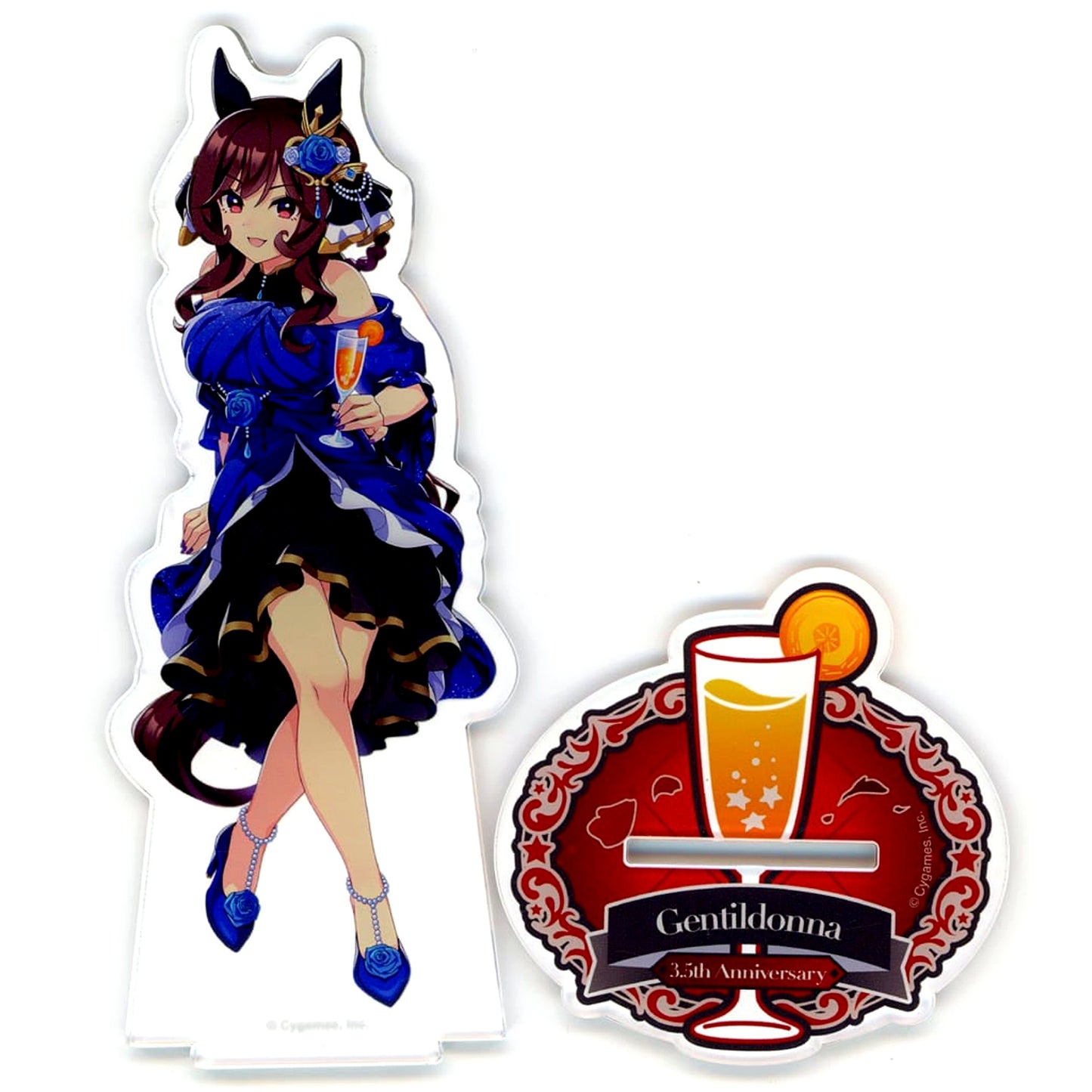Gentildonna Umamusume: Pretty Derby 3.5th Anniversary Ver Official Acrylic Stand [USED]