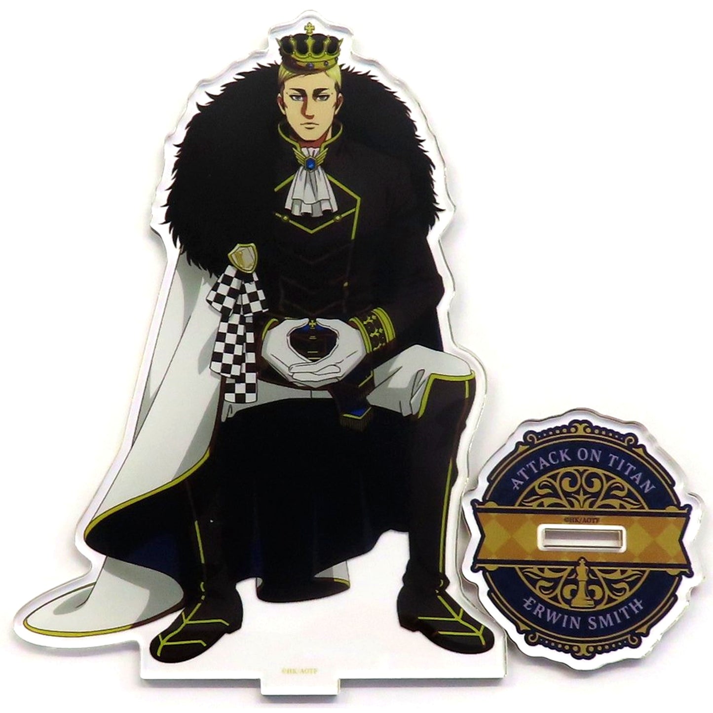 Erwin Smith Attack on Titan Acrylic Stand Marukuji Chess Style Daikichi-3 [USED]