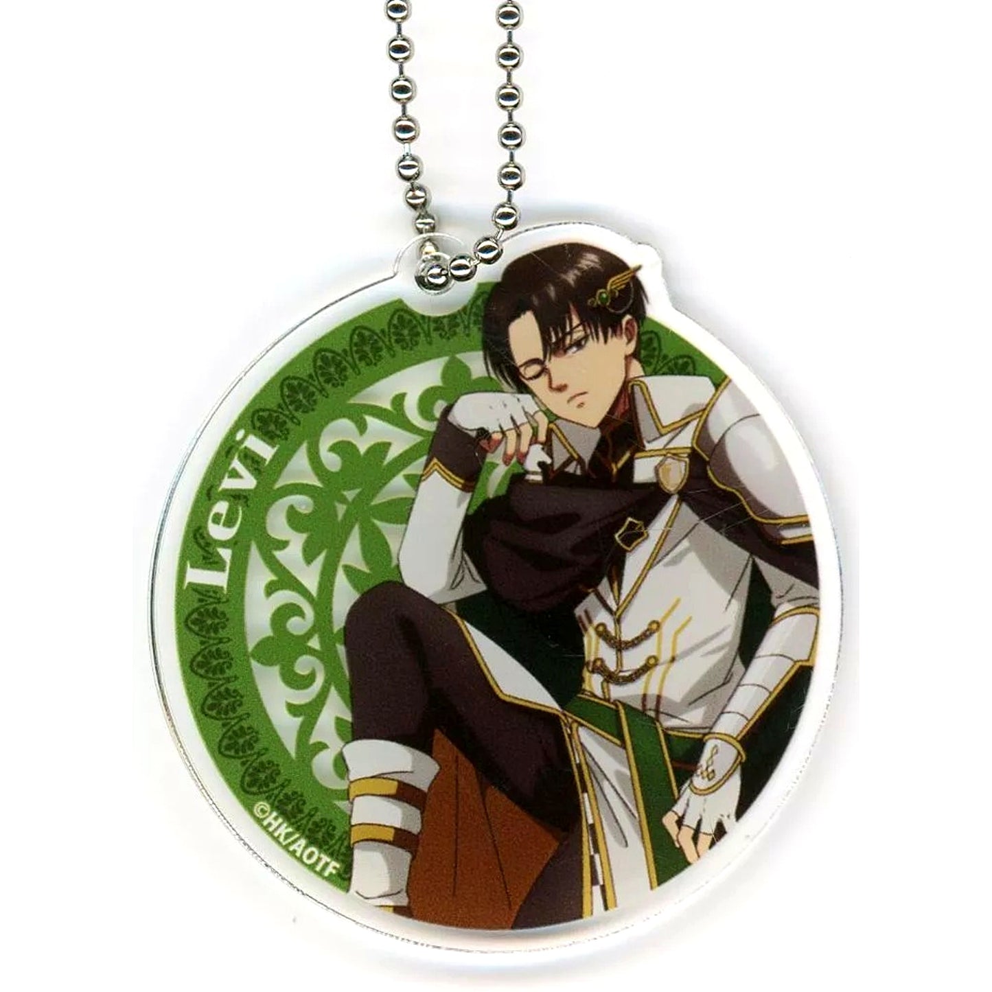 Levi Ackerman Marukuji Attack on Titan Chess Style Acrylic Keychain 2 Chukichi-6 [USED]