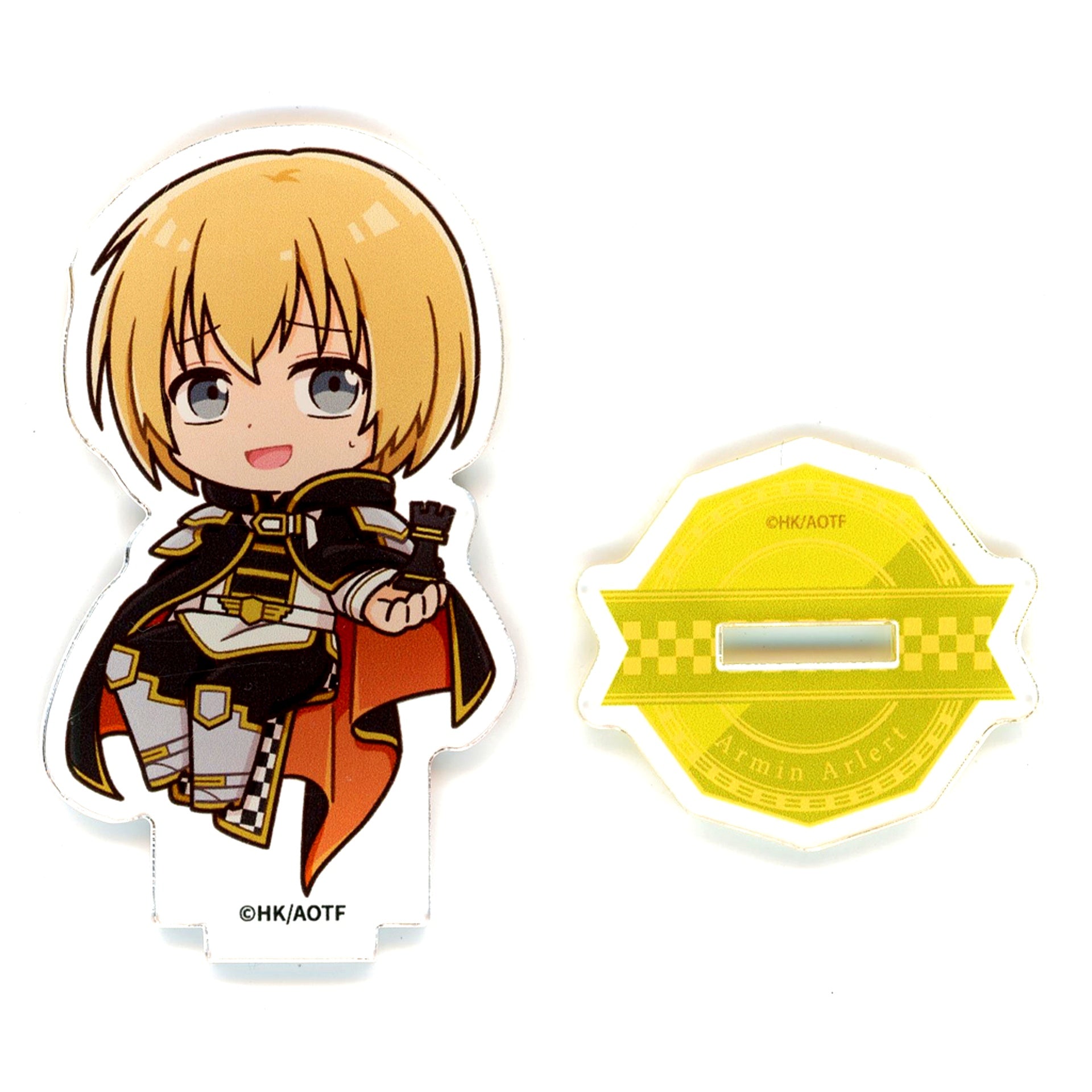 Armin Arlert Attack on Titan Marukuji Chess Style Chibi Character Ver. Daikichi-3 Acrylic Stand [USED]