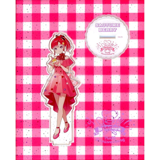 Saotome Berry Speciale Glitter Acrylic Stand Virtual YouTuber Nijisanji Half Anniversary [USED]