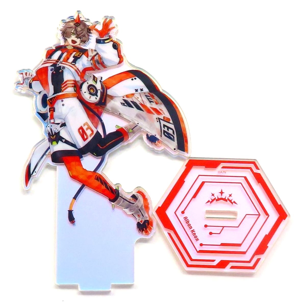 Alban Knox Noctyx Virtual YouTuber Nijisanji Aurora Acrylic Stand NIJISANJI EN Noctyx 3rd Anniversary [USED]