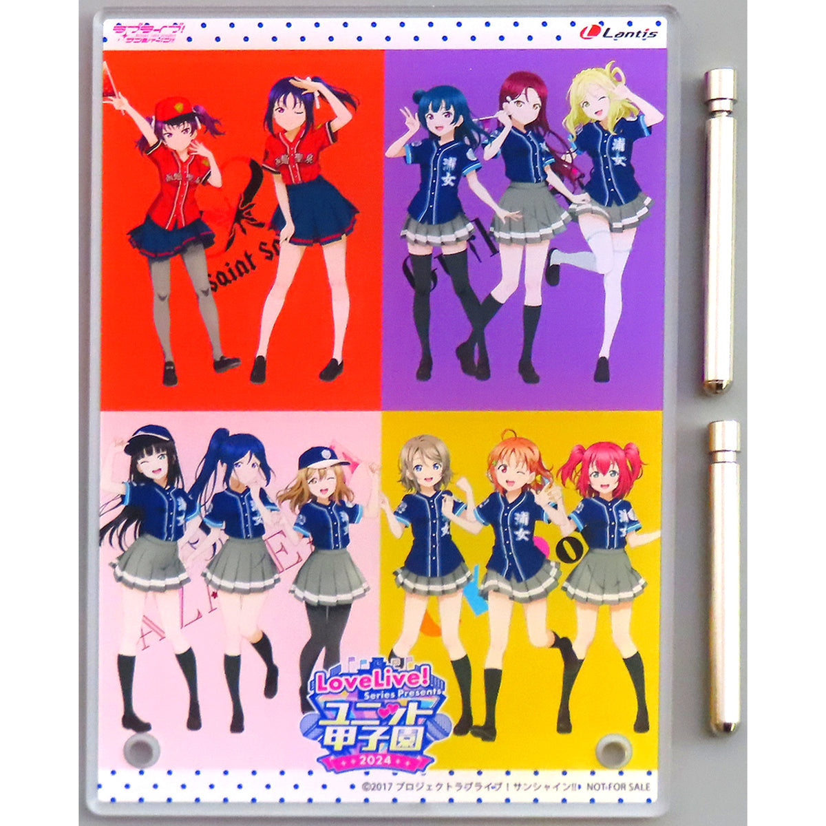 Group A6 Acrylic Plate Love Live! Series Group Live Event LoveLive!Series Presents Unit Koshien 2024 Blu-ray Memorial Box Seven Net Shopping Bonus [USED]