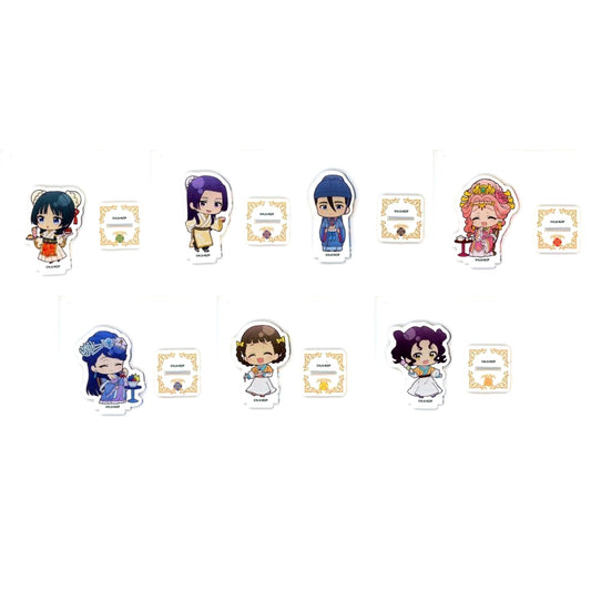 The Apothecary Diaries Maomao & Others All 7 Types Set Outing Theme Trading Acrylic Keychain In Sweets Paradise Vol.2 Exclusive Acrylic Stands [USED]