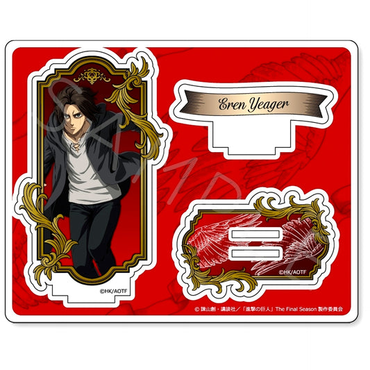 Eren Yeager Attack on Titan The Final Season Vol.13 Acrylic Stand [USED]