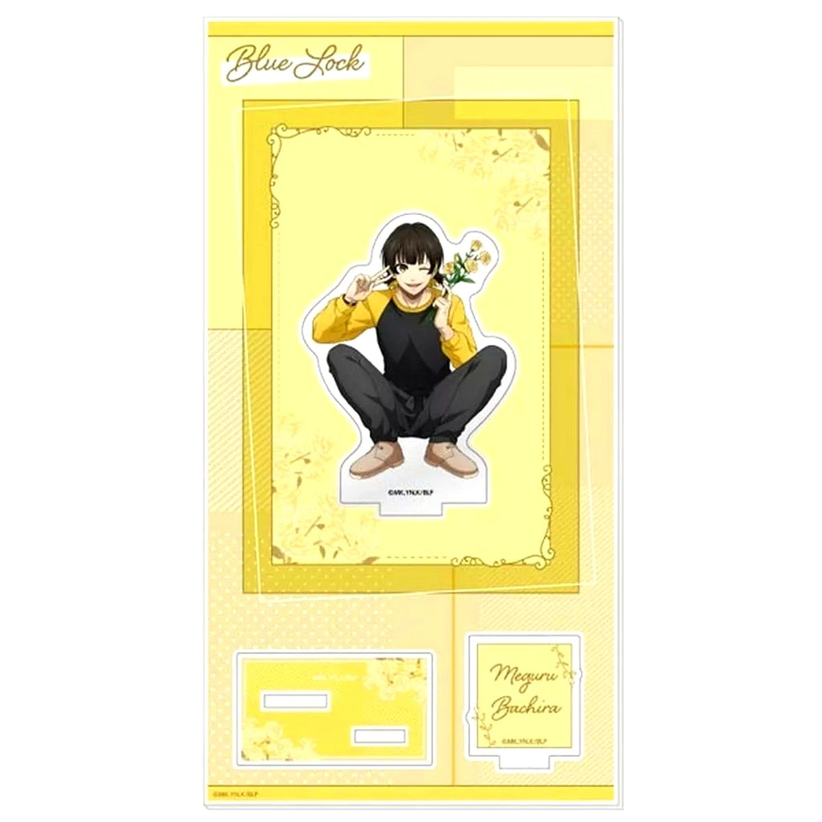 Meguru Bachira Acrylic Stand Flower Marche Blue Lock [USED]
