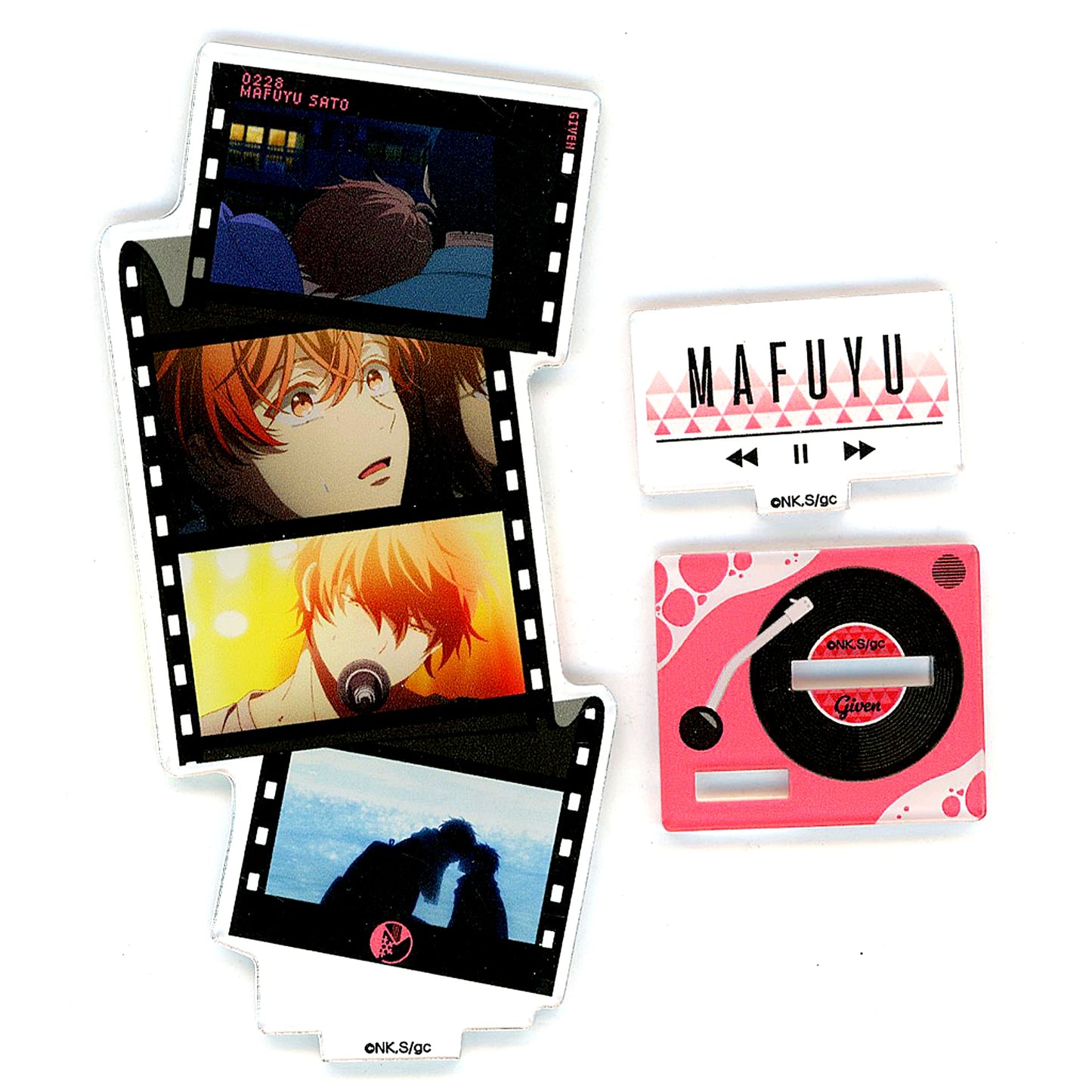 Mafuyu Sato Scene Shot Acrylic Stand Given the Movie: To the Sea [USED]