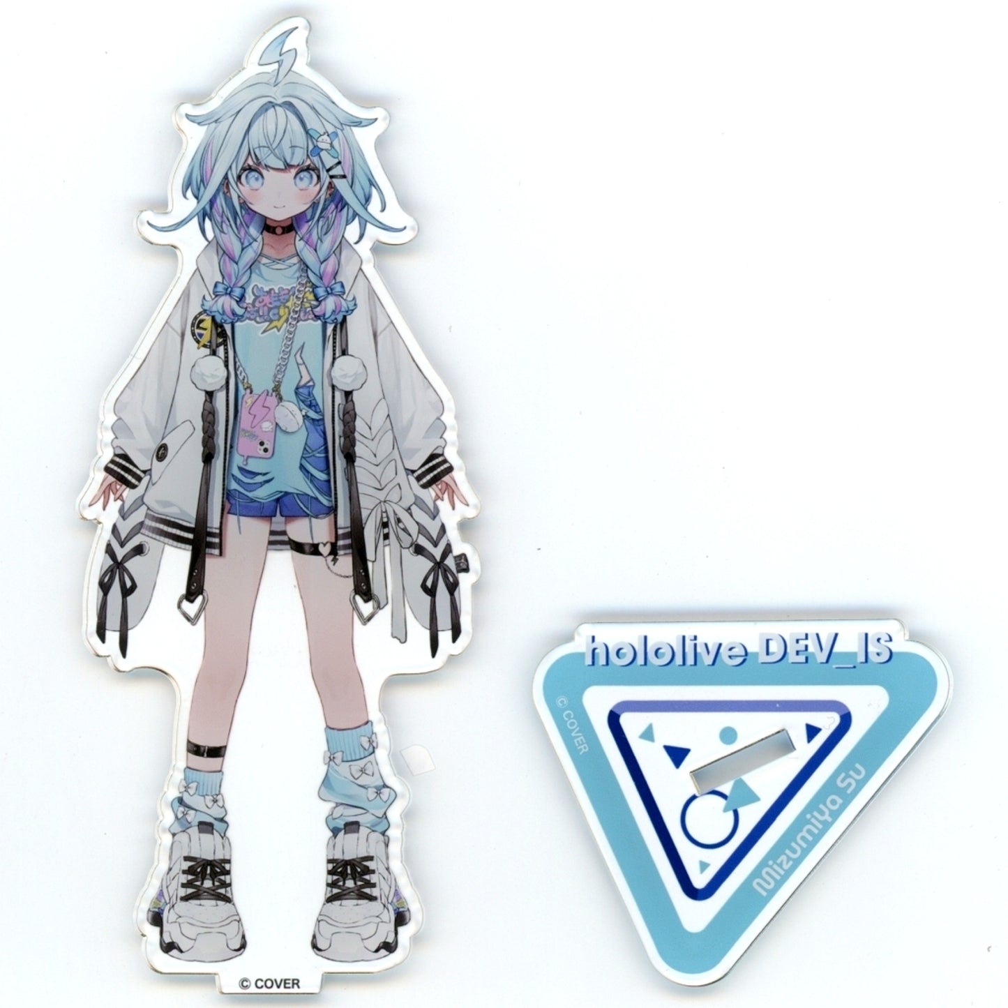 Mizumiya Su Virtual YouTuber hololive Regular Outfit FLOW GLOW Acrylic Stand [USED]