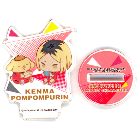 Kenma Kozume & Pompompurin Haikyu!! x Sanrio Characters Acrylic Stand Vol.1 [USED]