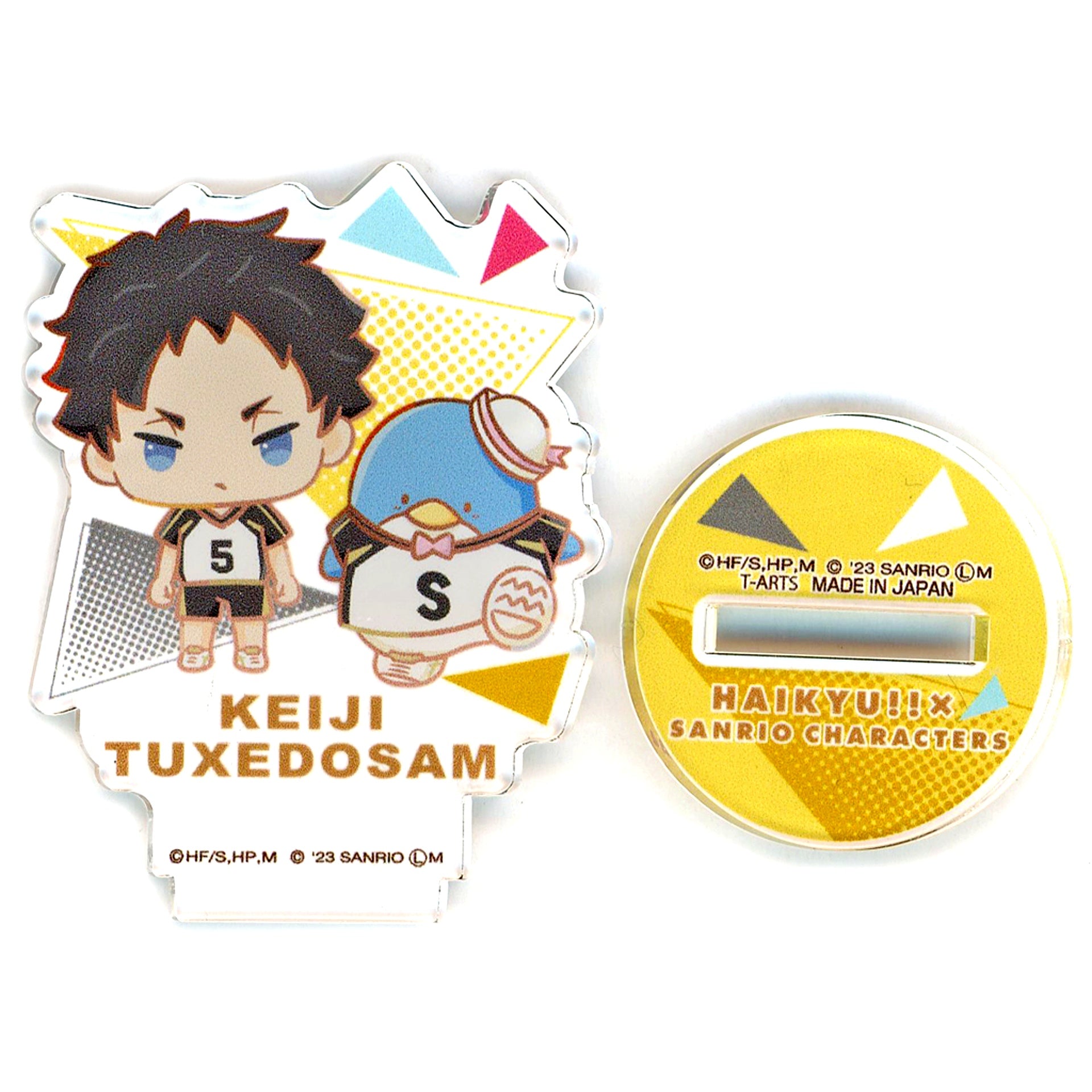 Keiji Akaashi & Tuxedosam Haikyu!! x Sanrio Characters Acrylic Stand Vol.1 [USED]