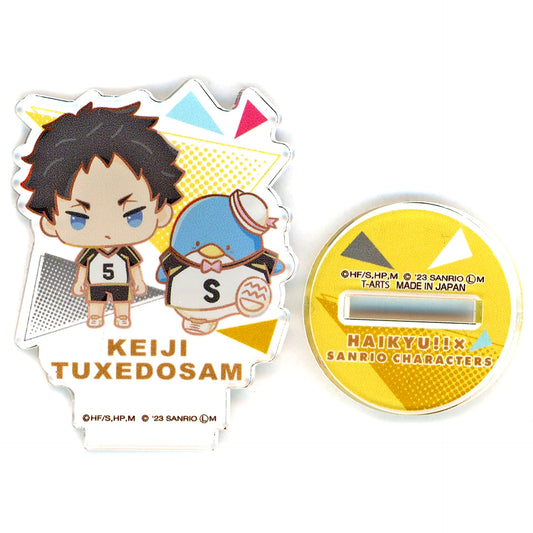 Keiji Akaashi & Tuxedosam Haikyu!! x Sanrio Characters Acrylic Stand Vol.1 [USED]