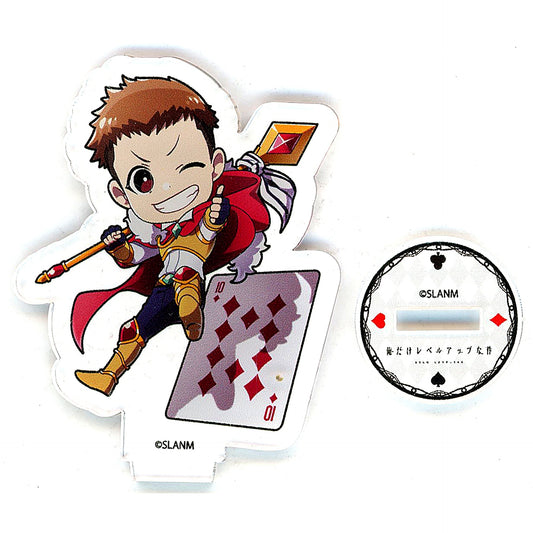 Yoo Jinho Mini Character Acrylic Stand Solo Leveling Pop Up Shop in Princess Cafe [USED]