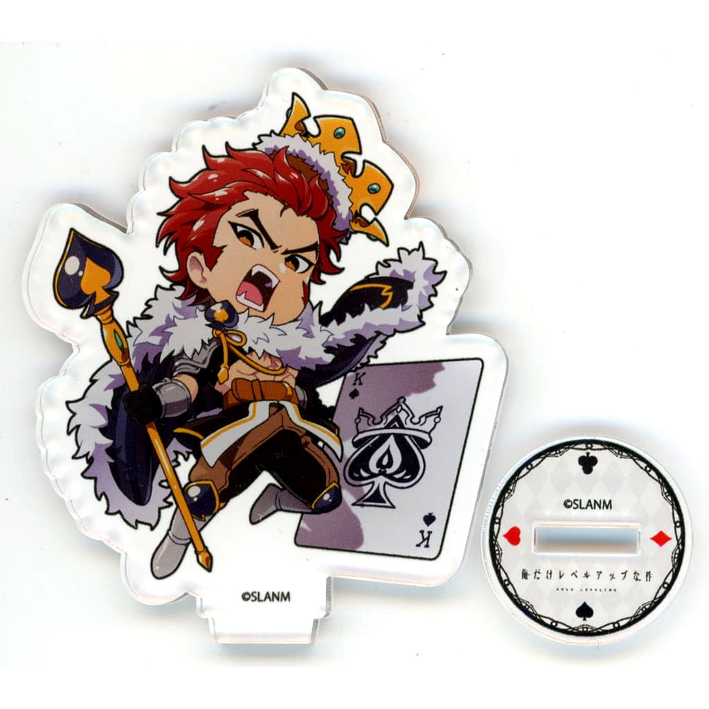 Baek Yoonho Solo Leveling Mini Character Acrylic Stand POP UP SHOP in PRINCESS CAFE [USED]
