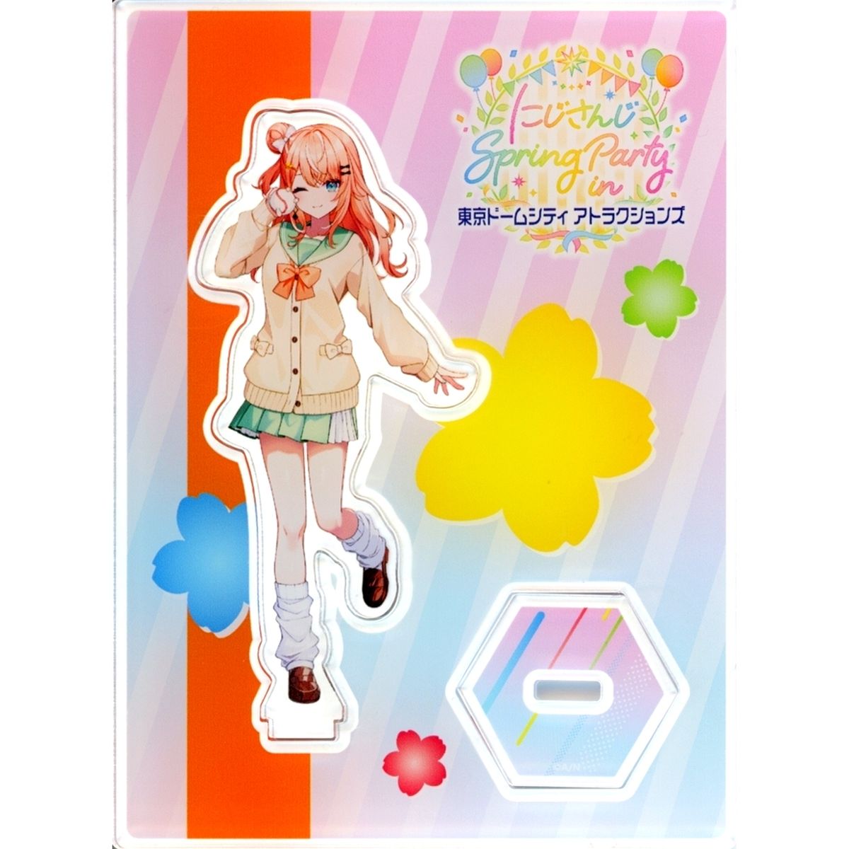 Igarashi Rika Virtual YouTuber Nijisanji Acrylic Stand NIJISANJI Spring Party in Tokyo Dome City Attractions [USED]