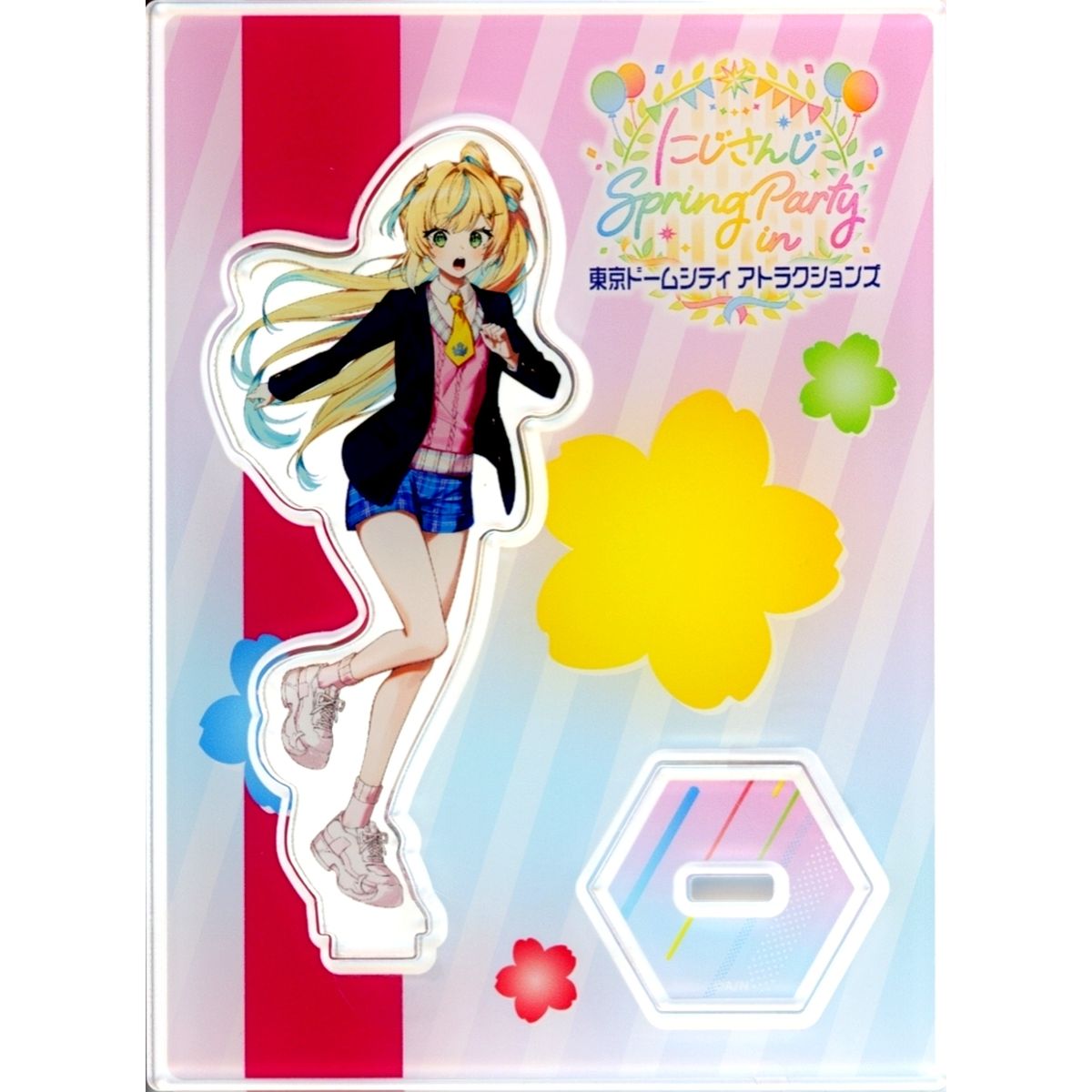 Tachitsute Toto Acrylic Stand Virtual YouTuber Nijisanji NIJISANJI Spring Party in Tokyo Dome City Attractions [USED]