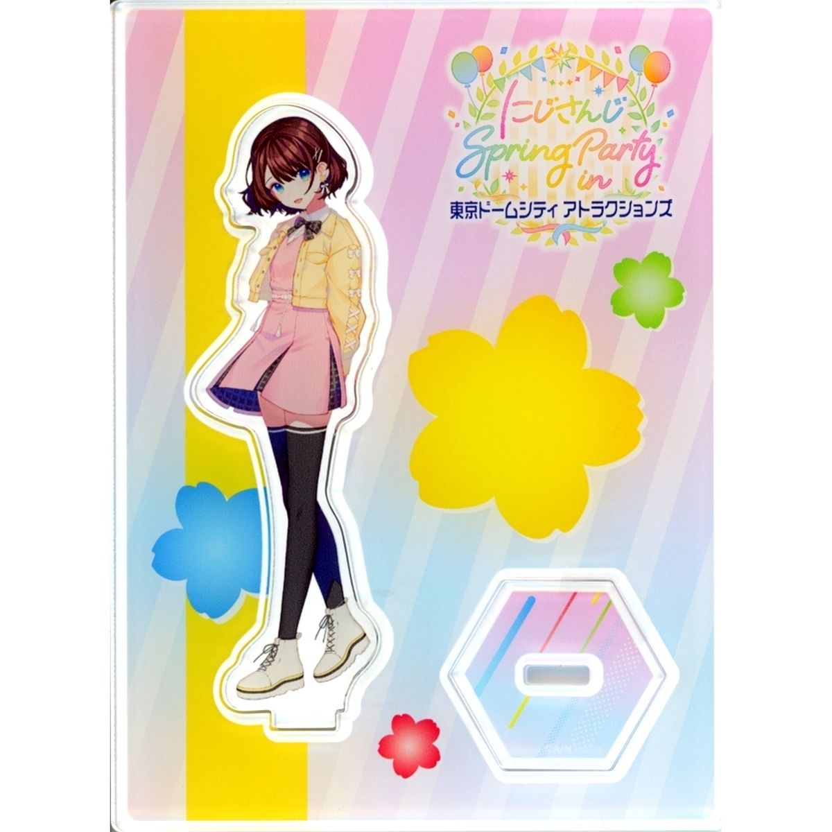 Riko Shiga Acrylic Stand Virtual YouTuber Nijisanji NIJISANJI Spring Party in Tokyo Dome City Attractions [USED]