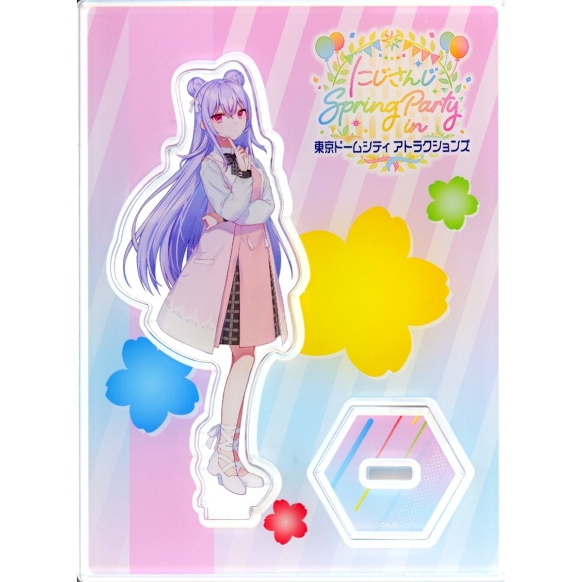 Kozue Momone Virtual YouTuber Nijisanji Acrylic Stand NIJISANJI Spring Party in Tokyo Dome City Attractions [USED]