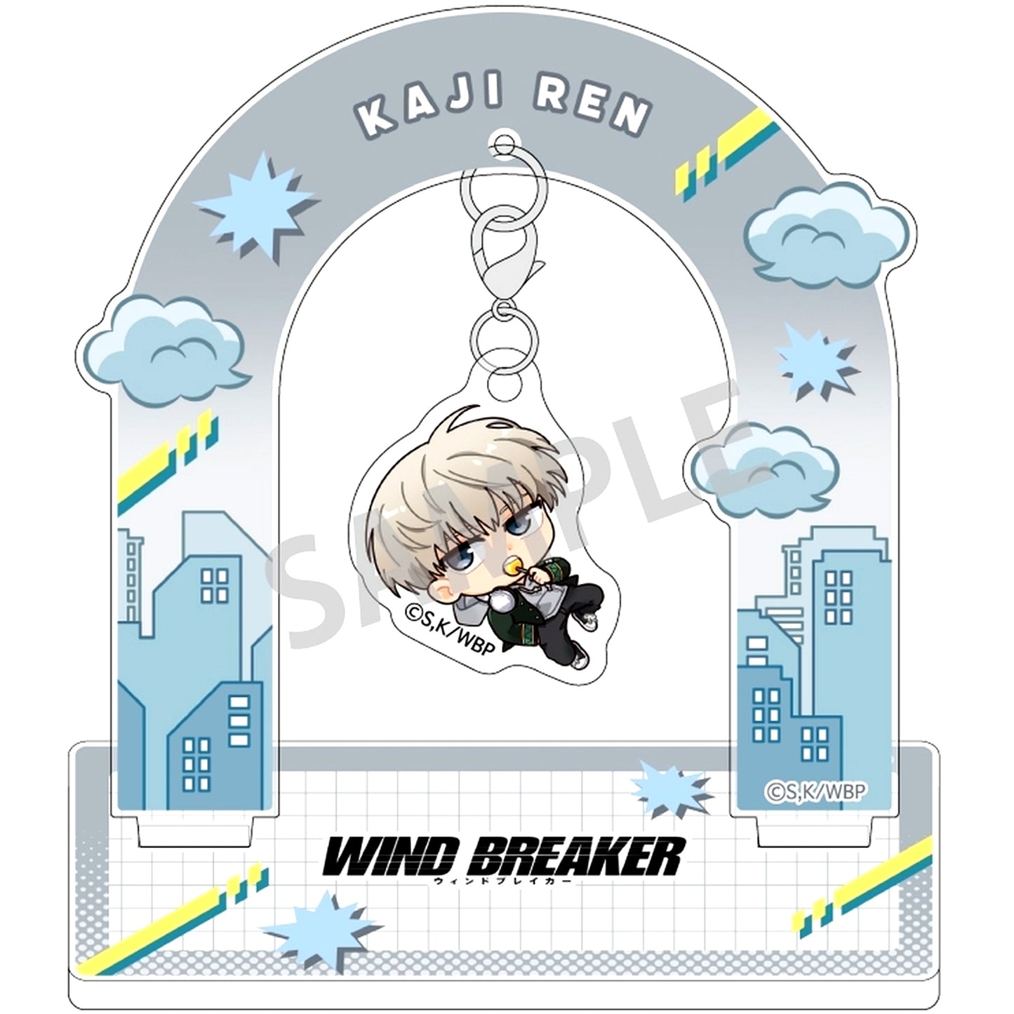 Ren Kaji WIND BREAKER Okkochi Hanging Acrylic Stand [USED]