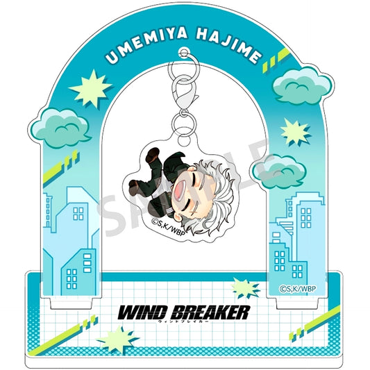 Hajime Umemiya Hanging Acrylic Stand Okkochi WIND BREAKER [USED]