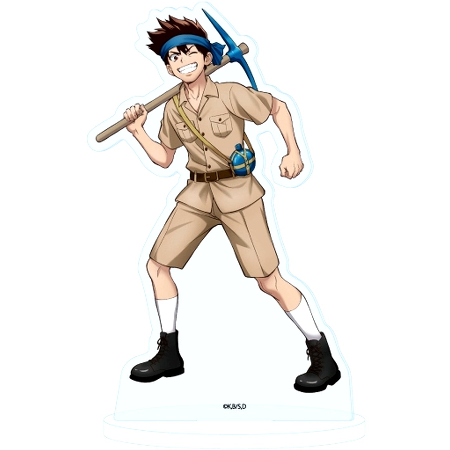 Chrome 57. Explorer Ver. Illustration Dr. STONE Acrylic Stand [USED]