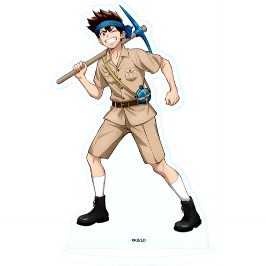 Chrome 57. Explorer Ver. Illustration Dr. STONE Acrylic Stand [USED]