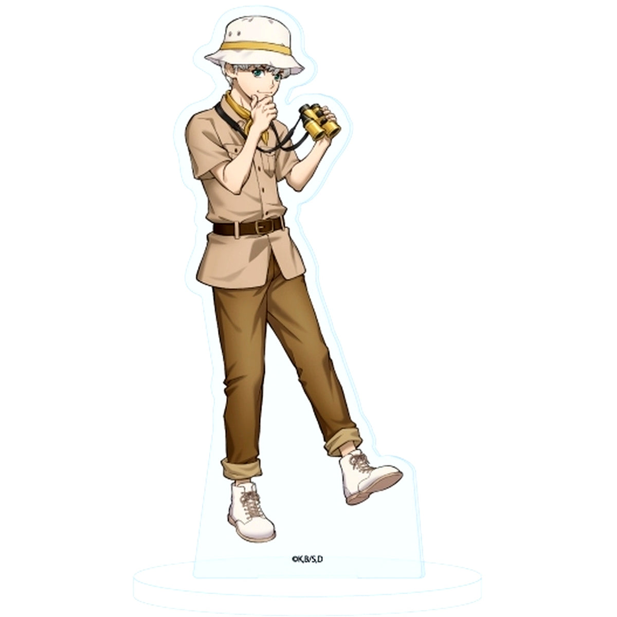 Ukyo Saionji 58. Explorer Ver. Illustration Acrylic Stand Dr. STONE [USED]