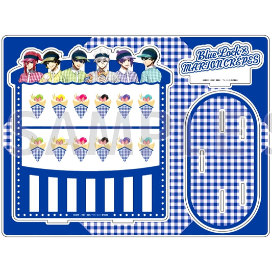 Group 05. Blue Lock Acrylic Diorama Crepe Shop Ver. Illustration [USED]