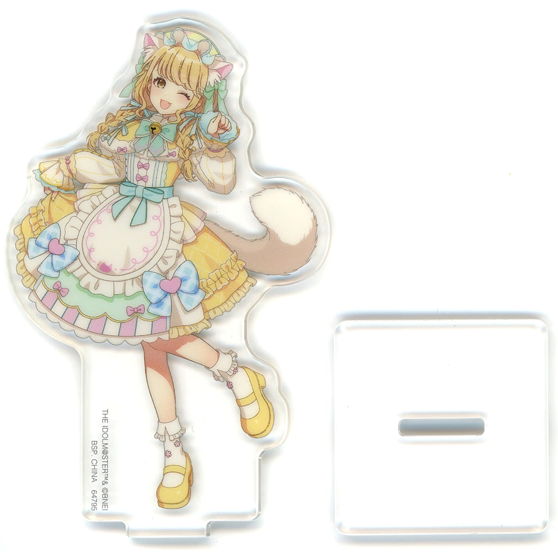 Gakuen iDOLM@STER Kotone Fujita Ichiban Kuji Original Illustration Acrylic Stand Prize P [USED]